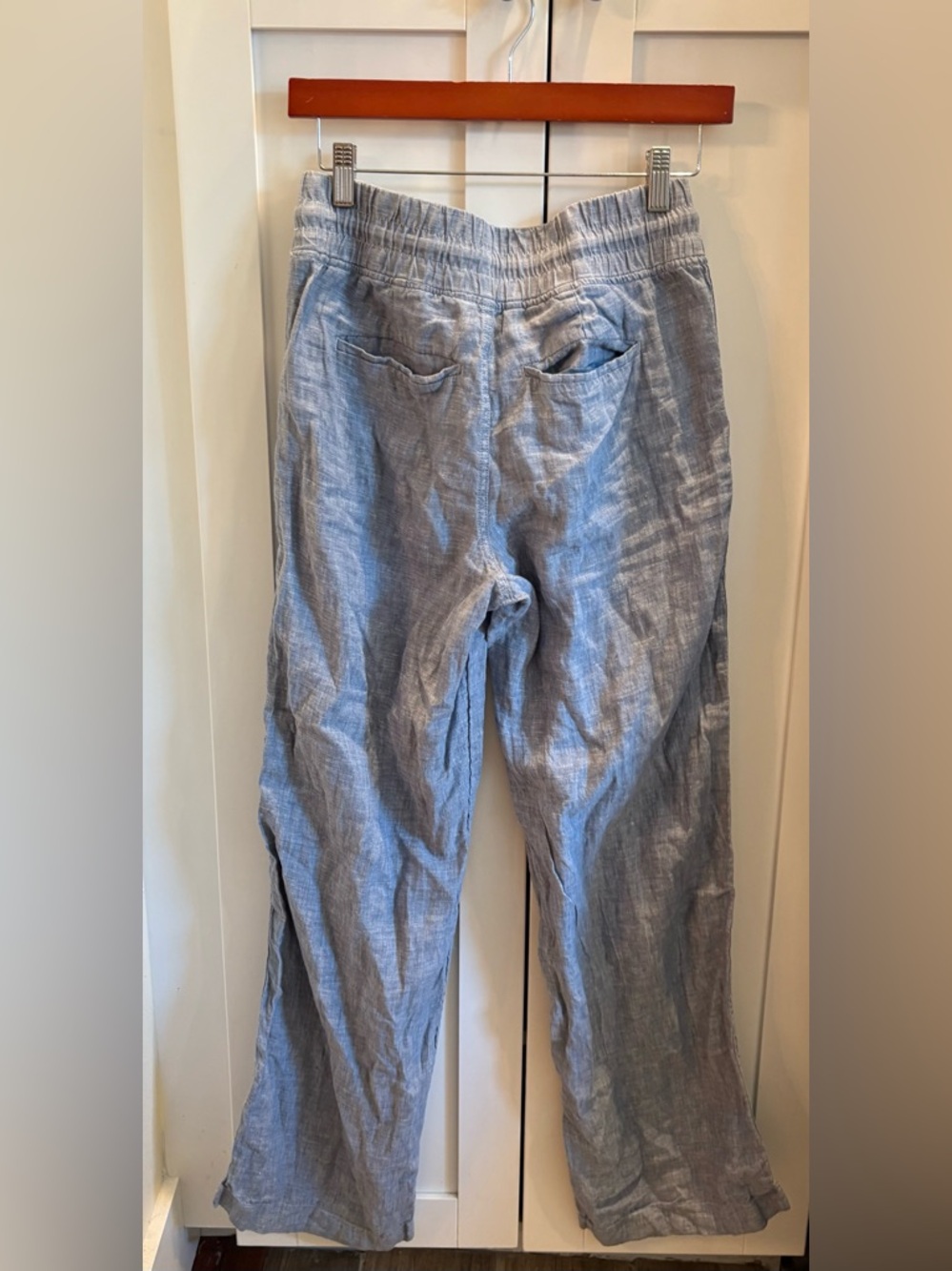 Athleta Linen Cabo Wide Leg Pants in Size 2 - Picture 5 of 8